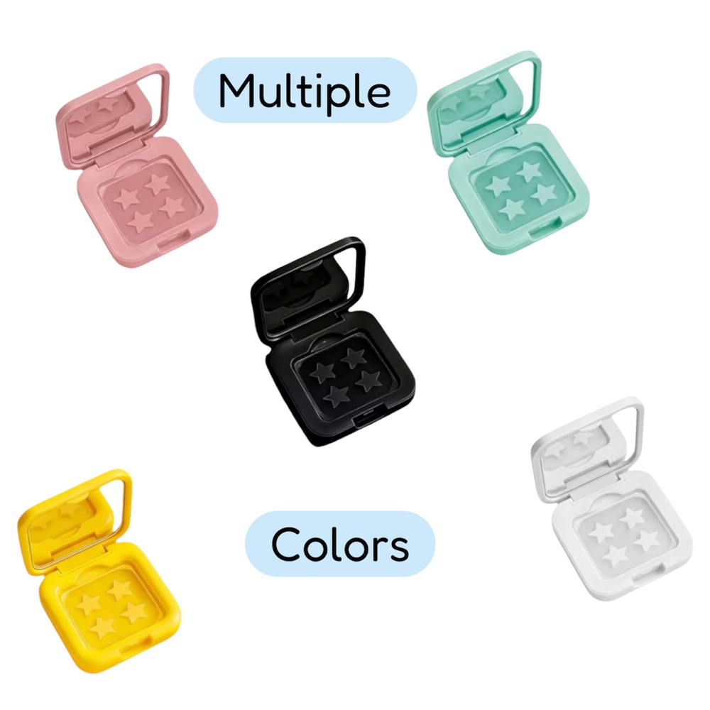 Acne Stickers Star Hydrocolloid Blemish Patches 60 Mirror Compact Refillable